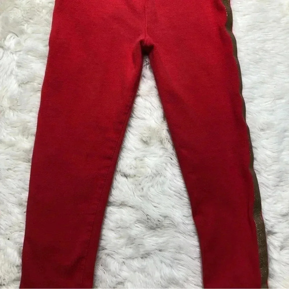 Carter’s Sweatpants Orange-ish  Red Shiny Gold Size 3T - Picture 9 of 16